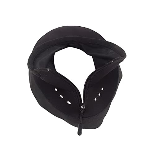 MOTO4U Motorcycle Helmet Skirt Wrap-Around Helmet Bib Wind & Rain Bib Helmet Warm Bib Detachable Long Type