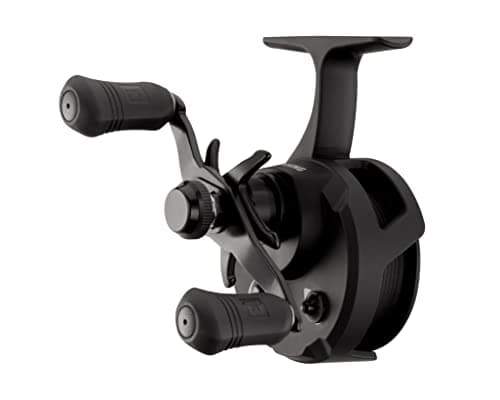 13 Fishing - Descent - Inline Ice Fishing Reel - 2.7:1 Gear Ratio - Right Hand Retrieve (Gen 2) - D2-2.7-RH, Black