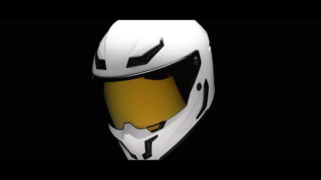ILM Motorcycle Helmets for Adult Men Women Full Face DOT ECE Powersports Dual Visor Street Racing Helmet with Pinlock Cascos para Motos Model MF509 (War Damaged Gray, L)