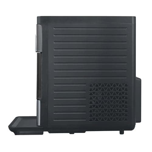 Frigidaire Gallery, 33 Lbs. Countertop Ice Maker, Nugget Shaped Ice, Stainless Steel Trim (Black)