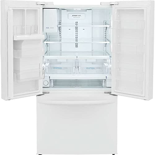 Frigidaire FRFS2823A 36 Inch Wide 27.8 Cu. Ft. French Door Refrigerator with External Ice and Water Dispenser - White