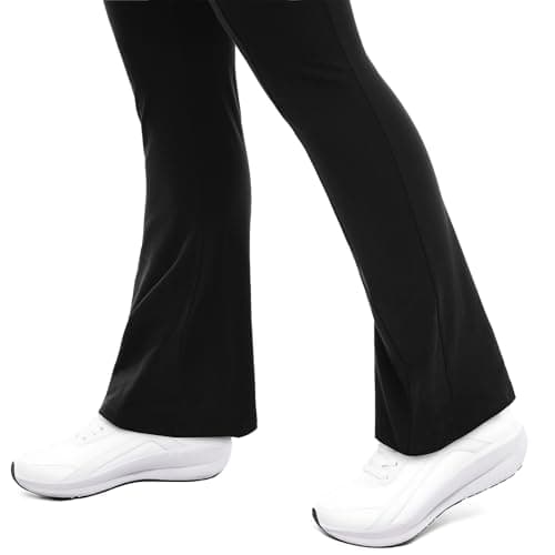 Pregnancy Pants, Buttery Soft, High Waisted, Over The Belly, Highly Stretchy, Fall Fashion Clothes, Yoga, for Casual Wear Leafigure Maternity Flare Leggings with Pockets B0F5HNGVG7