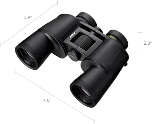 Nikon Action 8x42 Binocular | Multilayer-Coated Nikon Optics, Bright, Wide View, 8X Power, Turn-and-Slide Adjustable eyecups and Tripod-Ready Porro-Prism Design