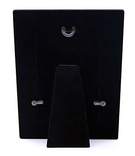 Haysom Interiors Beautiful Two Tone Silver Plated 50th Anniversary 4" x 6" Picture Frame with Black Velvet | Unique and Thoughtful Gift Idea
