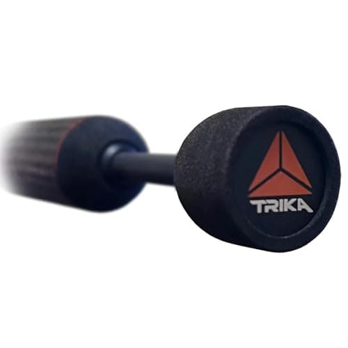 TRIKA Ultralight Ice Fishing Rod, Sensitive Carbon Ice Fishing Pole for Trout, Walleye, Perch, Panfish Bluegill, Crappie, Bass - 28”/32”/36”/40”