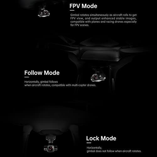 SoloGood FPV Camera SIYI A8 Mini Gimbal Camera 4K 8mp HD 6X Digital Zoom with AI Smart Identify and Tracking HDR Starlight Night Vision for UGV USV RC Plane FPV Drones Robot