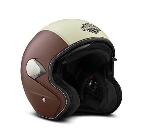 Harley-Davidson Mason's Yard Sun Shield S05 3/4 Helmet with Drop Down Sun Visor - 98177-18VX