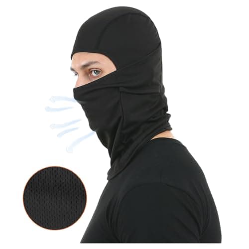 Ligart 4 Pieces Balaclava Mask Sun Protection Hood Face Cover Full Head Mask for Men and Women for Hunting Fishing Skiing
