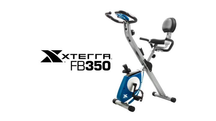 XTERRA Fitness Folding Exercise Bike, 225 LB Weight Capacity