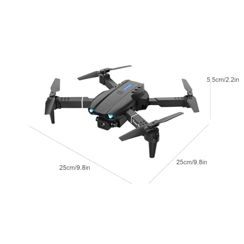 Mini Drone with Camera Remote Control Drones With Screen Display 2.4G Headless Mode, 3 Speed Gears, Altitude Hold RC Quadcopter for Adults Fpv Drone Birthday Gifts for Men Women