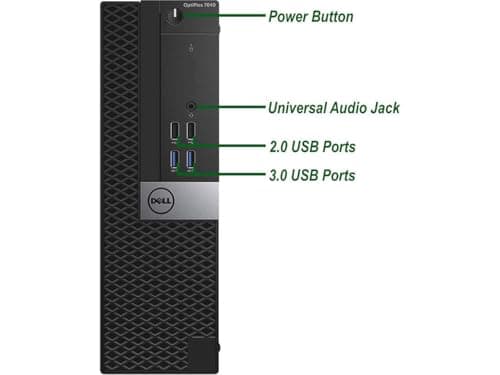 Dell OptiPlex 7040 Desktop Computer PC, Intel Core i7-6700 Processor up to 4.0 GHz, 32GB DDR4 RAM, 512GB M.2 NVMe SSD, Built-in Wi-Fi, Bluetooth, Windows 11 Pro - (Renewed)