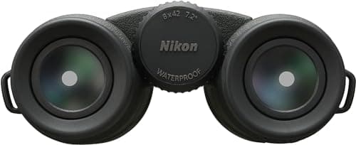 Nikon PROSTAFF P3 8x42 Binocular | Waterproof, fogproof, rubber-armored Full-Size Binocular, wide field of view & long eye relief | Official Nikon USA Model