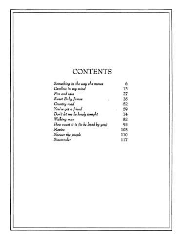 James Taylor: Greatest Hits- Complete Solos, Authentic Guitar-Tab Edition