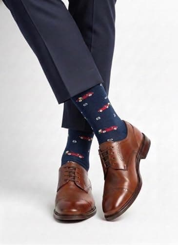 Socks with Frustrated Tennis/Pickleball Player/Fishing/Drinker Design, Novelty Cotton Socks for Men, 8-13 B0G8W88399