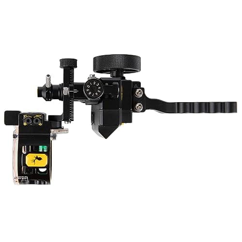 Trophy Ridge Digital React Trio Bow Sight - 2 Micro Adjustable Horizontal Pins, 1 Vertical Pin, Digital Readout, Fast Setup, Dead Set Accuracy, 5 Customizable Profiles, 4 Brightness Settings