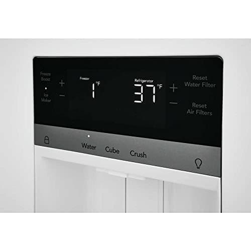 Frigidaire FRFS2823A 36 Inch Wide 27.8 Cu. Ft. French Door Refrigerator with External Ice and Water Dispenser - White