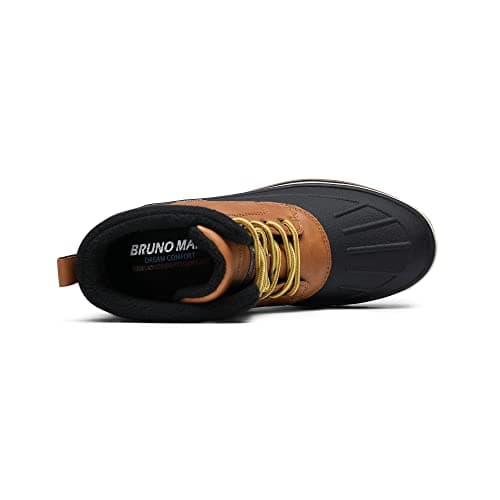 Bruno Marc Men's Insulated Waterproof Snow Boots Warm Fur Lined Outdoor Winter Boot