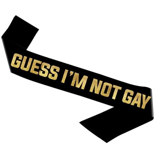 Sterling James Co. Groom Sash - Funny Bachelor Party Supplies, Decorations, Ideas, Gifts, Jokes and Favors