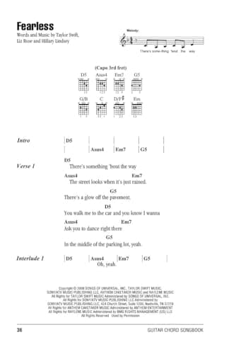 Taylor Swift Guitar Chord Songbook | 3rd Edition with 44 Songs, Lyrics and Chord Diagrams | Play Love Story, Shake It Off and You Belong with Me | Sheet Music for Guitarists