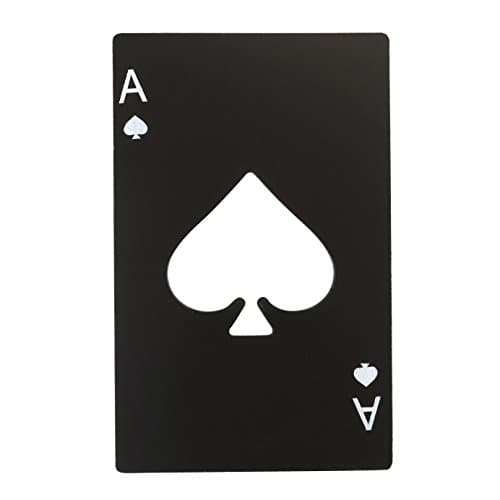 Card Bottle Opener, Yoption 10 Pcs Stainless Steel Credit Card Size Beer Bottle Can Cap Opener for Wallet Pocket Wedding Party Groomsmen Birthday Gifts