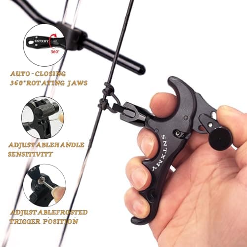 sntxmy Bow Release for Compound Bow, Archery Release Trigger, Compound Bow Release, Thumb Release.