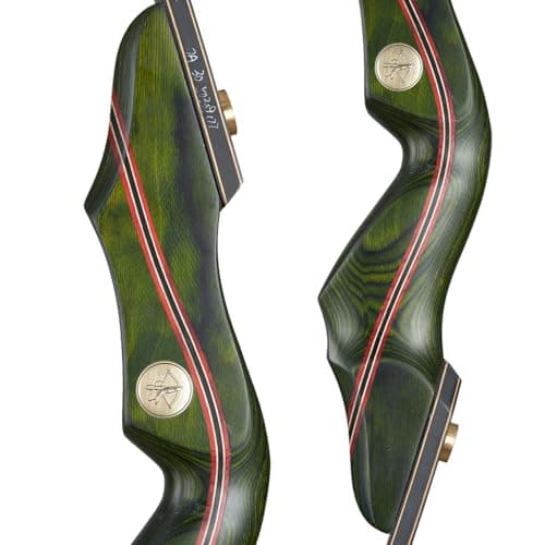 Archery 60" Recurve Bow and Arrow Set for Adults, 30-50lbs Right Hand Wooden Hunting Bow for Outdoor, Hunting and Practice, Standard Target Archery Beginner Recurve Bow and Arrows Kit
