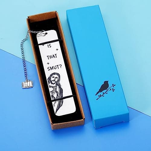 Funny Gifts Bookmark for Women Men Book Lovers Best Friend BFF Sister Christian Book Marker Gifts for Coworker Reader Birthday Christmas Gift for Adults Teen Boys Girl Funny Easter Gifts for Him Her