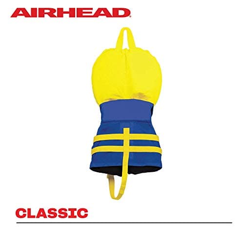 Airhead General Purpose Life Jacket for Adults & Kids - US Coast Guard Approved Life Vest for Men, Women, Youth, Child & Infant, Boating Safety PFD for Fishing & Swimming