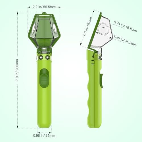 Bug Catcher for Kids, Insect Trap Kit with 6X Magnifier Glass - STEM Educational Exploration Tool for Indoor and Outdoor,Christmas Birthday Gifts Toys for Adults, Boys, and Girls, Green