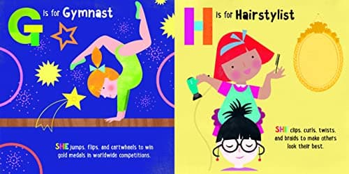 ABC for Me: ABC What Can She Be?: Girls can be anything they want to be, from A to Z (Volume 5) 1633226247
