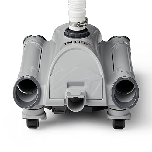 Intex 28001E Above Ground Pool Automatic Pool Cleaner Pressure Side Vacuum Cleaner with 24 Foot 7 Inch Hose for Intex Pools Only w/ a 1.5 Inch Fitting