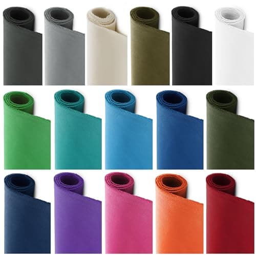 1200D Thicken Waterproof Canvas Fabric by The Yard 58" W Water-Resistant Polyester Fabric Heavy Duty Outdoor Upholstery Material for Chair Patio Cushion Furniture Cover Sewing DIY, 1 Yard Silver Grey
