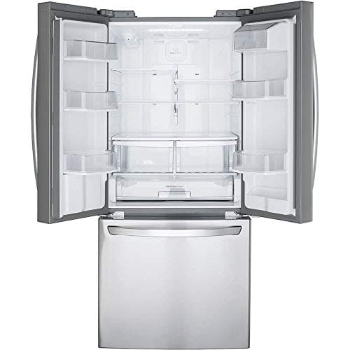 LG LFDS22520S - Refrigerator/Freezer - French Door Bottom Freezer with Water Dispenser - Stainless Steel