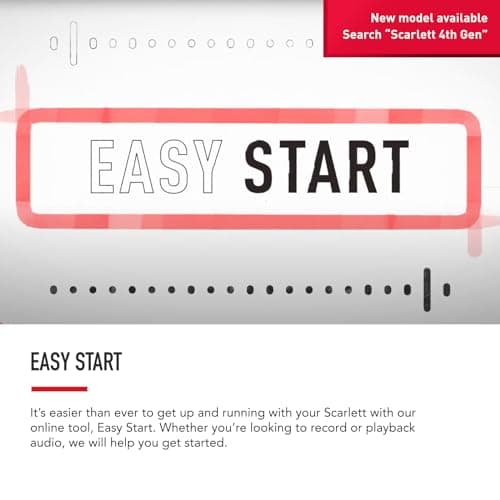 Focusrite Scarlett Solo 3rd Gen USB Audio Interface for Guitarists, Vocalists, Podcasters or Producers to record and playback studio quality sound