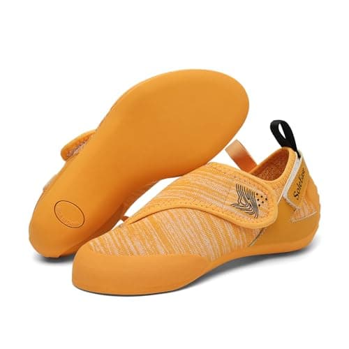 SoleEase Climbing Shoes for Men & Women Slip-Resistant Lightweight Bouldering Shoes with Breathable Upper
