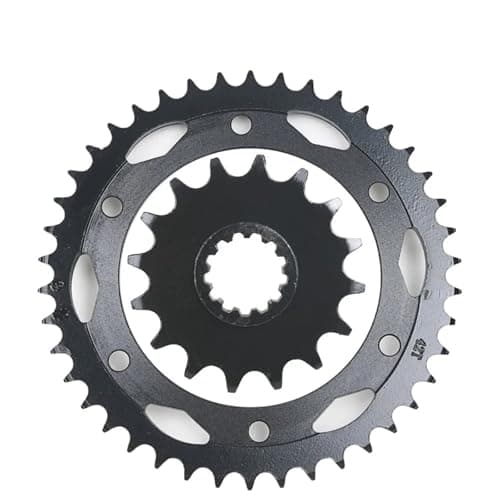 525H Motorcycle Chain & 16T/42T Sprocket Set for 1000cc Sportbike Models 2008-2016(525HO 120L 16T 42T)