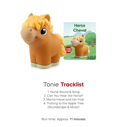 Toniebox 2 My First Farm Bundle for Kids 1+ with Soft and Squeezable Cow, Horse, and Pig - Sunset Red B0FJ2ZY48J