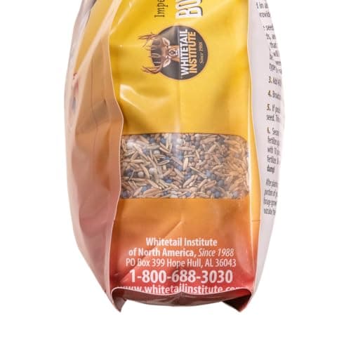 Whitetail Institute BowStand Deer Food Plot Seed, Annual Forage Designed to Attract Deer to Small, Remote Food Plots for Bow Hunting, Can Be Planted with Hand Tools, 4 lbs (4500 sq ft)