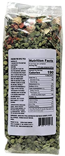 Sierra Soups Healthy, Hearty, All Natural and Gluten Free Soups - 3 Pack Assortment: Fresno Fog Split Pea, French Style 5 Bean & Mama Sorrenti’s Minestrone. Includes Soup Spoon