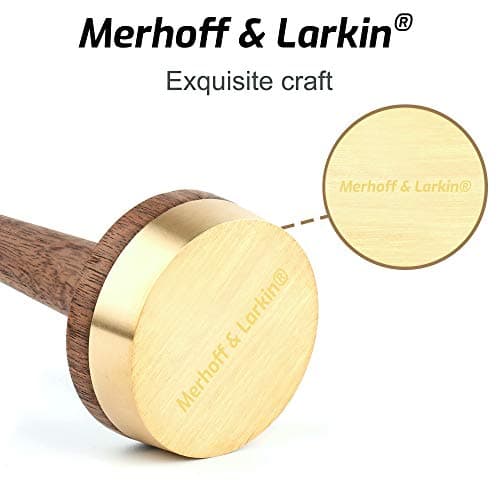 Wooden Ring Holder For Jewelry | 1 Piece | Black Walnut Wood & Brass Stand | Gift For Men & Women, Engagement, Wedding & Anniversary | Him & Her Rings Modern Display | Fits Any Band Size 00 Up