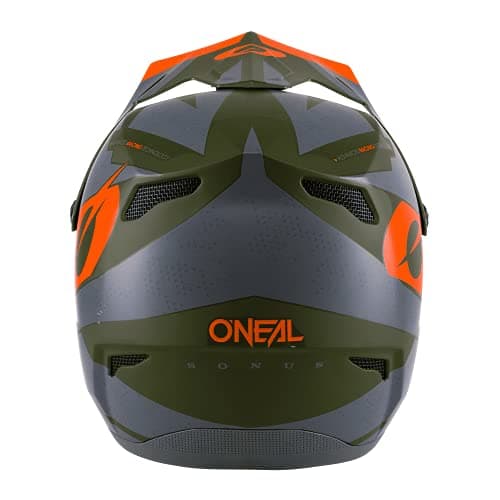 O'Neal Sonus Deft Mountain Bike Helmet Olive/Orange MD