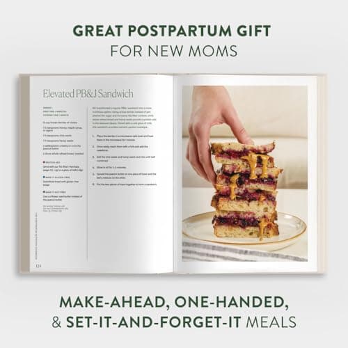 The Postpartum Nutrition Cookbook: Postpartum Gifts for Mom (Pregnancy Gifts for Expecting Mom) 1958803960