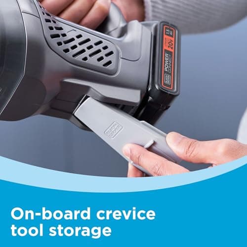 BLACK+DECKER 20V MAX POWERCONNECT Handheld Vacuum, Cordless, Battery Not Included, Bare Tool Only (BCHV001B)