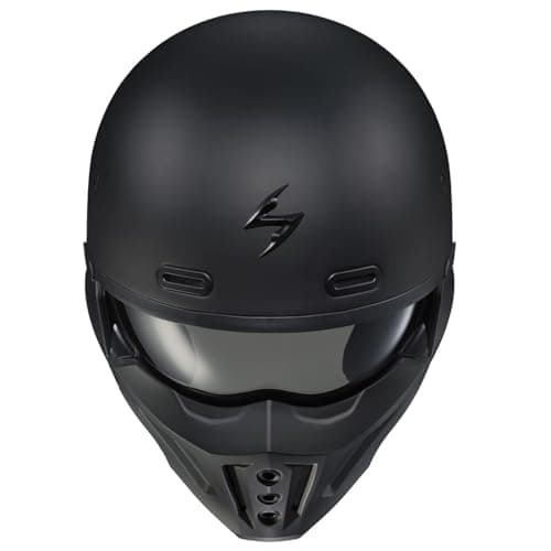 ScorpionEXO Covert X Open Face Half Shell 3/4 Mode Motorcycle Helmet Comm Ready Speaker Pockets DOT