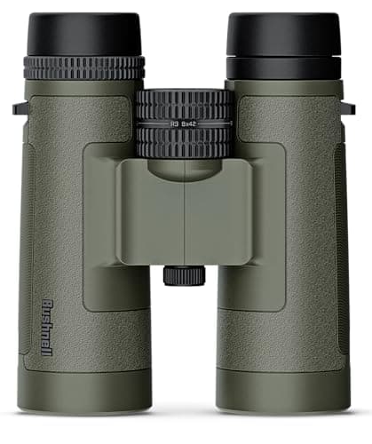 Bushnell R3 Binoculars with Vault Lite Bino Chest Harness, HD Optical System, Fully Multi-Coated Lenses, EXO Barrier, IPX7 Waterproof - Binoculars for Bird Watching and Wildlife Observation
