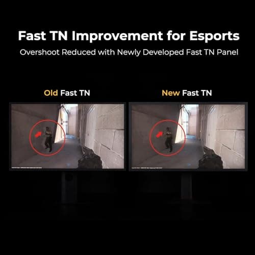 BenQ Zowie XL2540X+ 24.1 New Fast TN 280Hz Gaming Monitor, 1080p, Auto Game Mode by XL Setting to Share, Height Adjustment Powered by Industrial-Grade Bearing Design, S Switch, Shielding Hood
