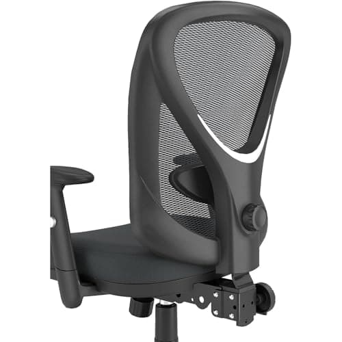 Staples Carder Ergonomic Task Chair, Mesh, Ergonomic, Lumbar Support, Adjustable Height, Black