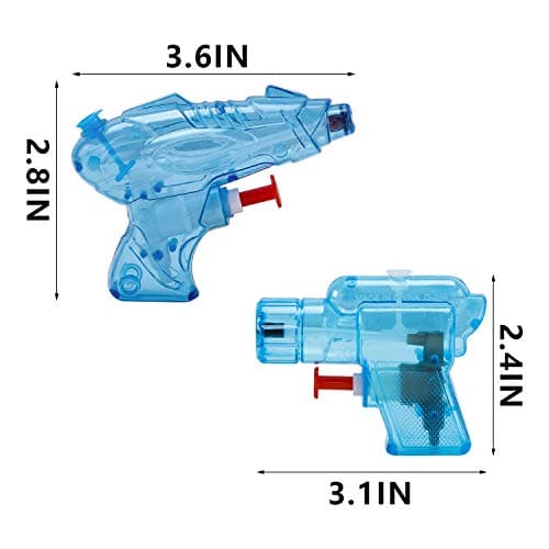 12 Packs Water Gun for Kids Squirt Toys Outdoor Beach Swimming Pool Game Summer Party Favor