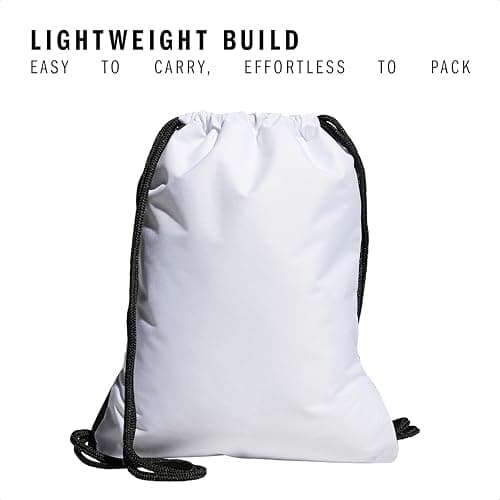 adidas Alliance Sackpack – Drawstring Backpack for Sports, Small Gym Bag