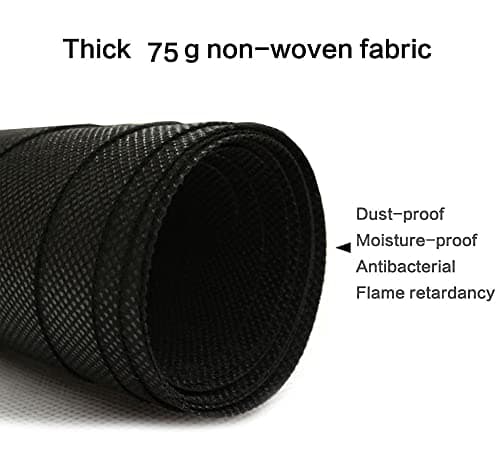 W 39inch by L 118inch Upholstery Cambric Dust Cover Fabric Replacement,Bottom Cloth Nonwoven Dust Cover for Chairs,Underside of Upholstered Furniture
